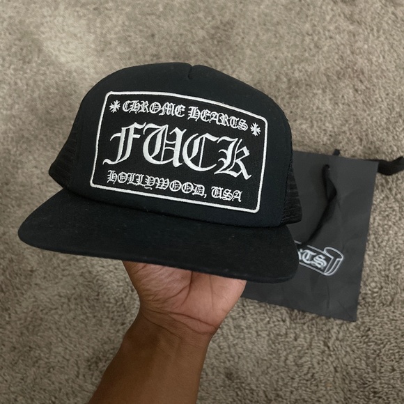 Chrome Heart F**k Hollywood Hat - Picture 2 of 16